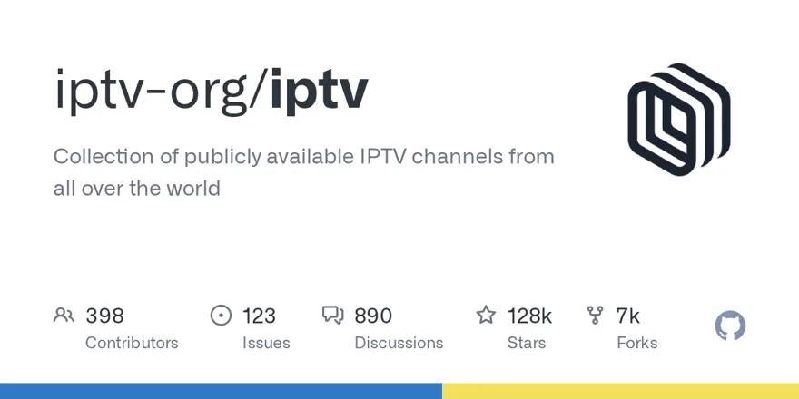 iptv-org/iptv GitHub 项目预览