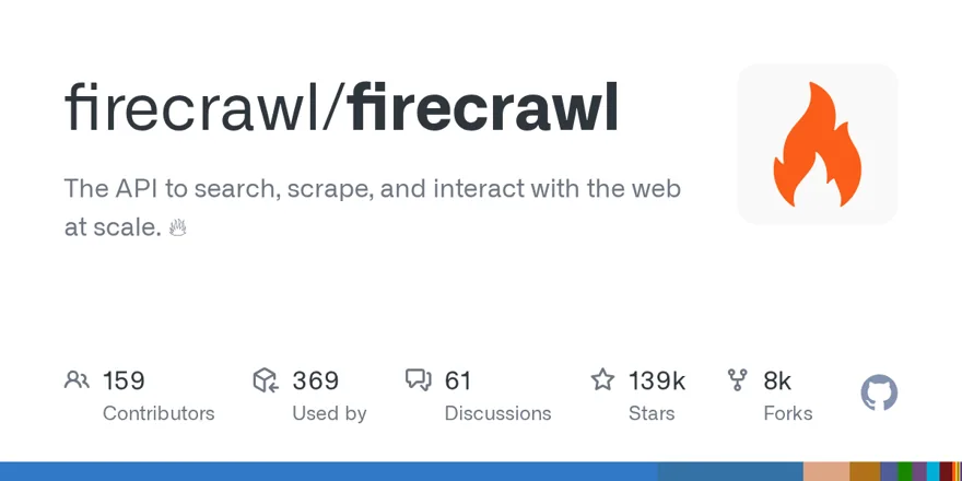 mendableai/firecrawl GitHub 项目预览