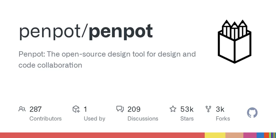 penpot/penpot GitHub 项目预览
